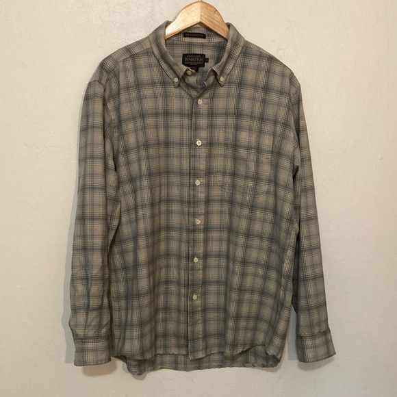 Pendleton Other - Pendleton 100% wool lightweight dressy flannel men’s Large
